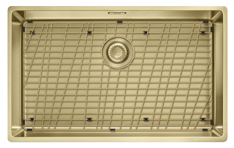 Franke Mythos Masterpiece BXM 210.68 Large PVD Gold 685x410mm Flush-Mount and Undermount Sink 127.0674.533