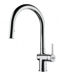 Franke Active J Kitchen faucet chrome with pull-out sprayer 115.0653.401