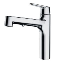 Franke Lift Kitchen tap with pull-out spray head chrome 115.0621.668