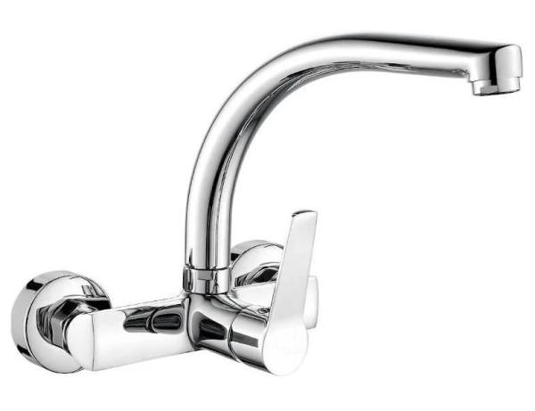 AquaTrimo Chopin kitchen wall tap with top outlet chrome 21CP7073CM