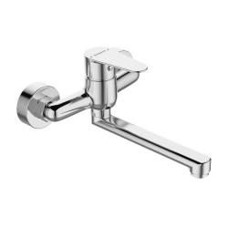 AquaTrimo Schubert single lever kitchen wall tap chrome 21ST7076CM