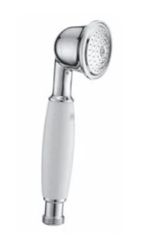 PB Classic bronze hand shower with white handle 1208957104