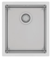 Ausmann Oder stainless steel sink 34x40cm flush-mounted undermount and inset extra deep 22cm 1208957111