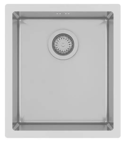 Ausmann Oder stainless steel sink 34x40cm flush-mounted undermount and inset extra deep 22cm 1208957111