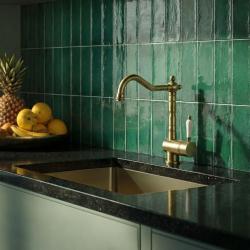 Edward Nostalgic kitchen tap with swivel spout Bronze classic 1208957129