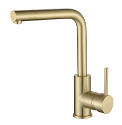 Ausmann Lavea gold kitchen tap PVD gold with swivel spout 1208957133