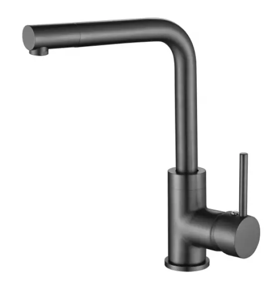 Ausmann Lavea anthracite kitchen tap PVD gun metal with swivel spout 1208957134