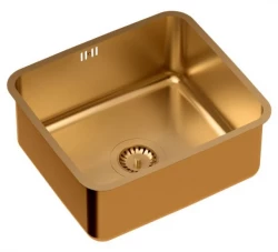 Aquadesign Oxford copper PVD stainless steel sink 40x35cm undermount 1208957202