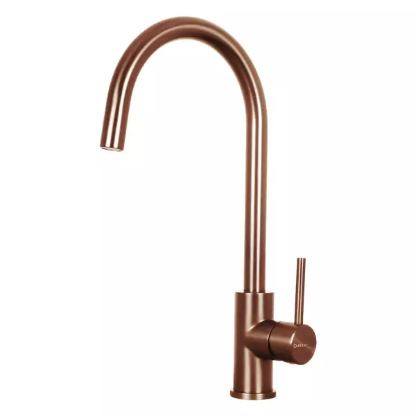 CARESSI single lever kitchen mixer pvd copper CA105CO ECO