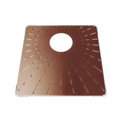 CARESSI CABR40CO Bottomgrid R series Copper bottom rack PVD copper sink rack 39x39cm 1208957257