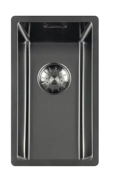 Lorreine Royal gun metal sink 17x40 cm Undermount Flush-mounted and Inset Kitchen Sink 17SP-GunMetal 1208957307