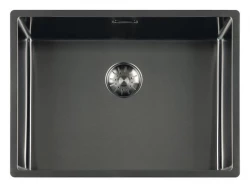 Lorreine Royal gun metal sink 55x40 cm Undermount Flush-mounted and Inset Kitchen Sink 55SP-GunMetal 1208957309