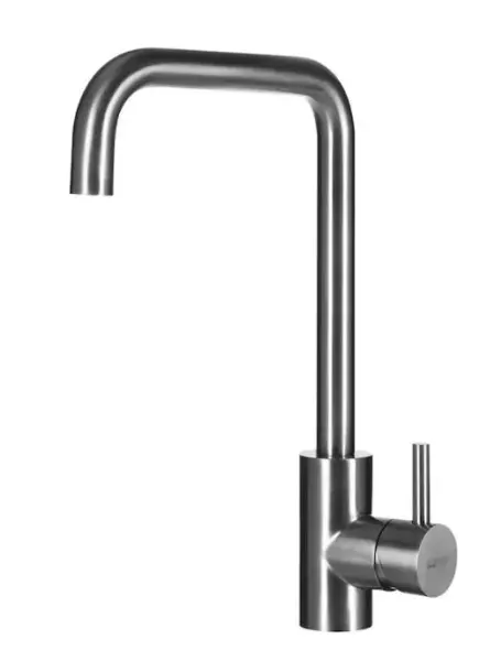 Lorreine Pro Square full stainless steel kitchen tap with swivel spout 1208957317