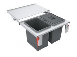 Franke Sorter Garbo 60-2 built-in waste system 2 x 18 Liter waste bucket 1210284027