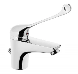 AquaTrimo Clinic medical basin mixer with long lever chrome 43CC7375CM