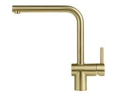 Franke gold Kitchen tap Atlas Neo swivel spout pvd brushed gold 115.0681.241