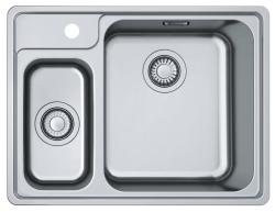 Franke sink Bellissimo BCX 260 flush mounted incl tap hole 625x480mm 127.0691.229