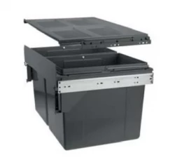 Garbi Carrier C-60-2 built-in waste system with its own rails and 2 waste bins 2 x 27 litres 1208957468