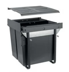 Garbi Carrier C-60-2-H built-in waste system with its own rails and 2 waste bins 2 x 34 litres 1208957469