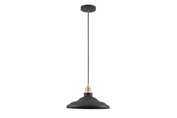 Decor Loret timeless black pendant lamp 34.8 cm diameter 9721