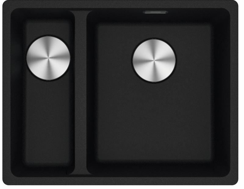 Franke Maris MRG 260-34-15 Fragranite Onyx sink Right-hand bowl flush-mount