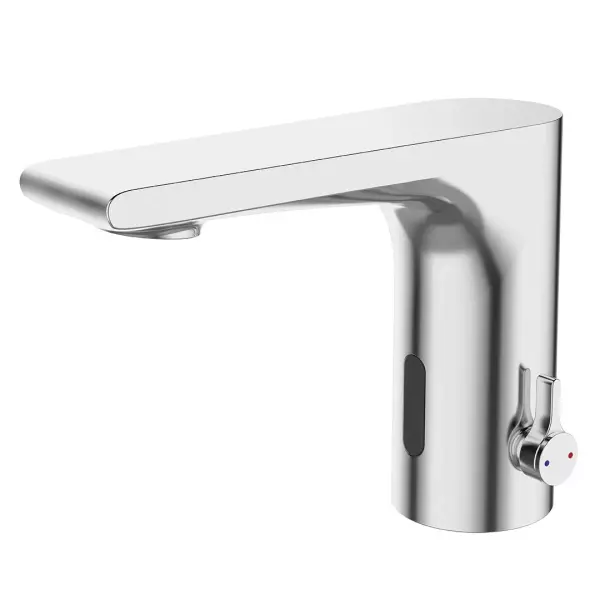 Aquadesign Sensor basin tap battery operated or mains powered chrome 1208958186