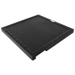 Aquadesign Unix multifunction granite drainer 35x35cm black 1208958214