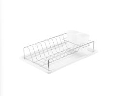 EPKA Dish chrome/white dish dryer steel 38x10x25cm 1208958240