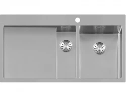 Lorreine SP series stainless steel sink 100x51 cm with tap hole bench 1534SPDB-L