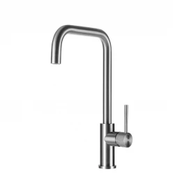 Lorreine Medway Luxx kitchen faucet full stainless steel with swivel spout MEDWAY-XX