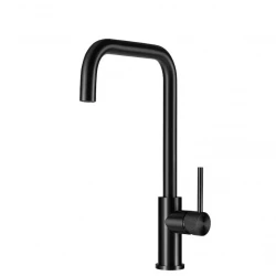 Lorreine Medway Luxx kitchen faucet black with swivel spout MEDWAY-BLACK-XX