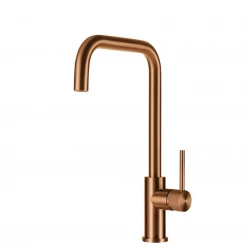 Lorreine Medway Royal Copper kitchen tap PVD with swivel spout MEDWAY-COPPER-XX