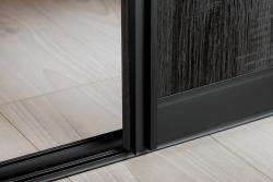 Aluminum profile masking cover  PRO, L=4,05 m, black colour 1208958914