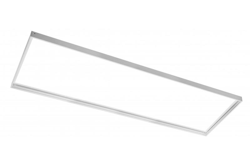 Frame for surface mounting of LED panels 30x120cm (TYPU KING, PRINCE, INNOVO), without screws, white 1208959229