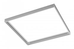 Frame for surface mounting of LED panels 60x60cm (TYPU KING, PRINCE, INNOVO), without screws, white 1208959232