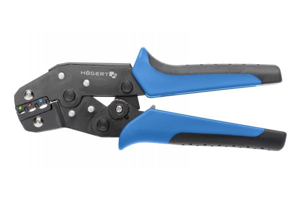 Hoegert Insulated terminal crimping pliers 0.5-2.5 mm2 1208959532