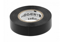 Hoegert Insulation tape 0.13 mm x 19 mm x 20 m black 1208959567