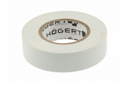 Hoegert Insulation tape 0.13 mm x 19 mm x 20 m white 1208959571