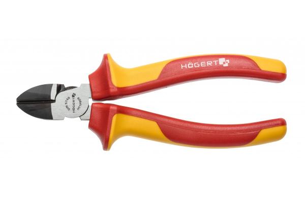 Hoegert Insulated diagonal side cutters 160 mm 1000 V VDE 1208959667