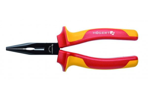 Hoegert Long nose plier 160 mm 1000V 1208959669