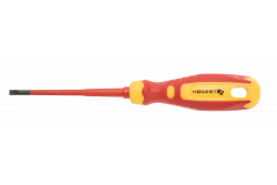 Hoegert Insulated slotted screwdriver 4x100 mm 1000 V CrMo steel 1208960028