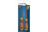 2- piece insulated screwdriver set, 1000 V, S2 steel