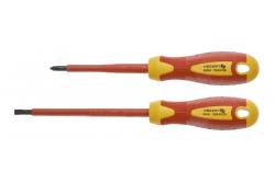 Hoegert 2- piece insulated screwdriver set 1000 V S2 steel 1208960041