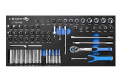 Hoegert Sockets set with ratchet handle 1208962055