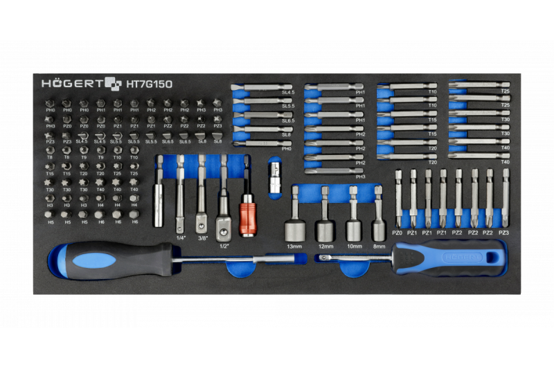 Hoegert Bit set 107 pcs 1208962057