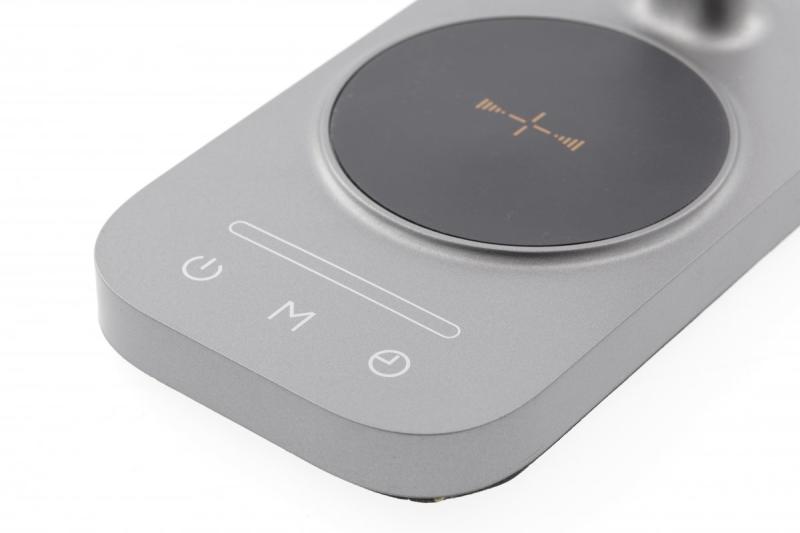 Decor Desktop lamp Bressi 8W 450lm AC220-240V 3-CCT Wireless Charging USB PF>0 5 RA>80 Grey 1208962480