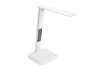Decor Table lamp GALACTIC LED 5W 240lm AC220-240V 50/60Hz changeable colors (3000K 4000K 6000K) calendar alarm thermometer white body 1208962484