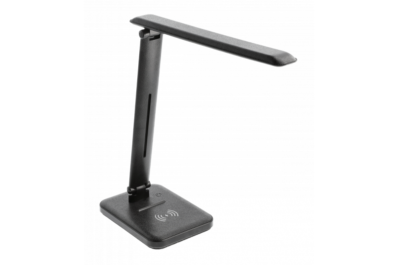 Decor IZUKA LED desk lamp 6W 400lm AC220-240V 50/60Hz CCT inductive charger black 1208962497