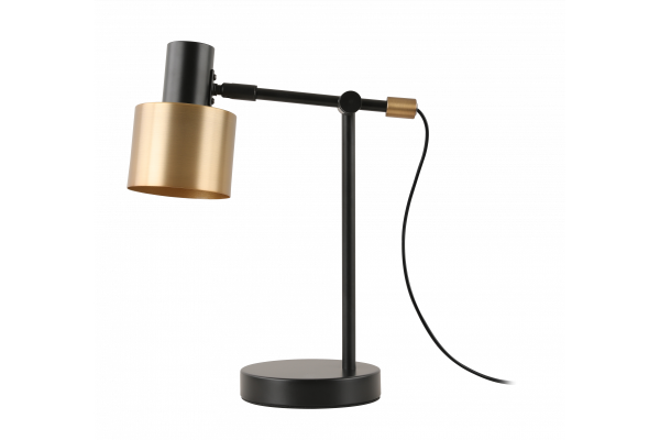 Decor Desk lamp SELVIA II  6072 max.250V 50/60Hz 1*E14 max.25 W dia.10 cm IP20 gold/black 1208962516