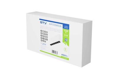Decor LED fixture ARTEMIDA 15W 1420lm AC220-240V 50/60 Hz PF>0 9 Ra≥80 IP20 IK08 4000K 38° rectangle white 1208962639